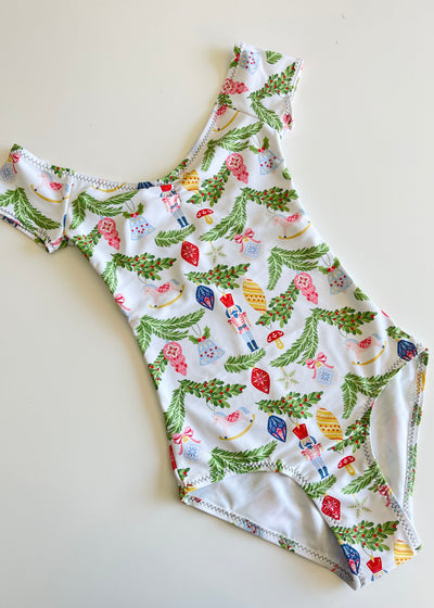 NUTCRACKER ORNAMENTS Cap Sleeve with Pinch