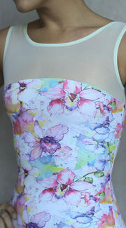 SIZE MEDIUM MESH TANK **Long Torso**