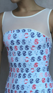 SIZE MEDIUM MESH TANK **Long Torso**