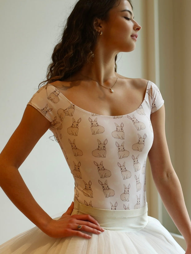 BUNNY DEMURE Cap Sleeve