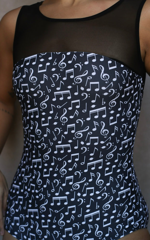 SIZE MEDIUM MESH TANK **Long Torso**