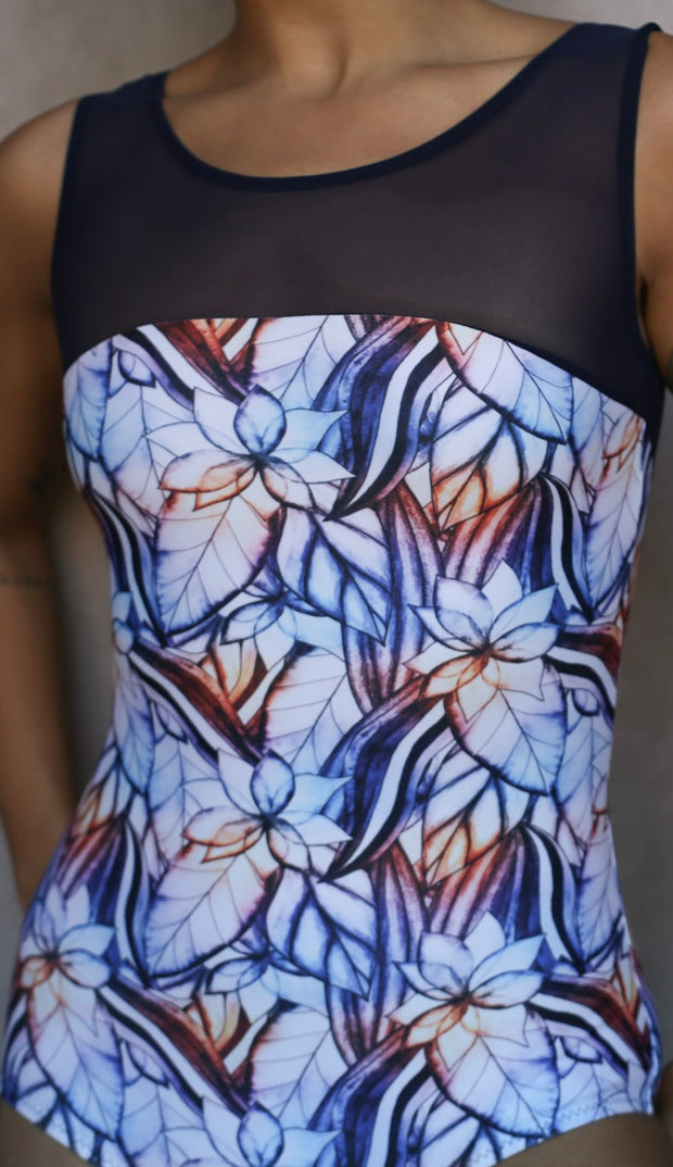 SIZE MEDIUM MESH TANK **Long Torso**