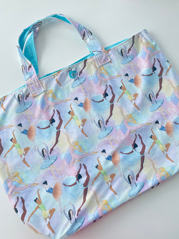 NEW LARGE REVERSIBLE TOTE BAG