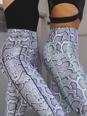 Subtle Snake Leggings - Chameleon Activewear