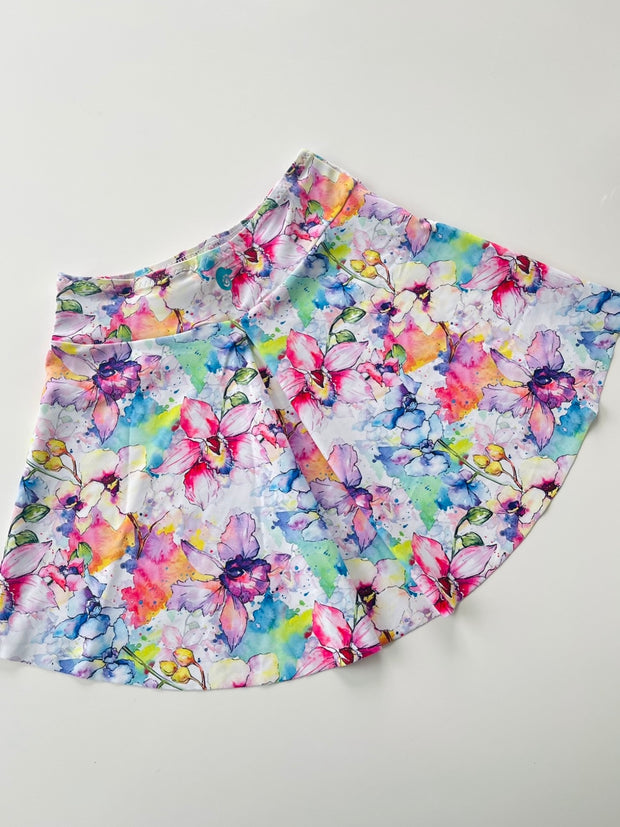 ORCHID HEAVEN Pleated Skirt