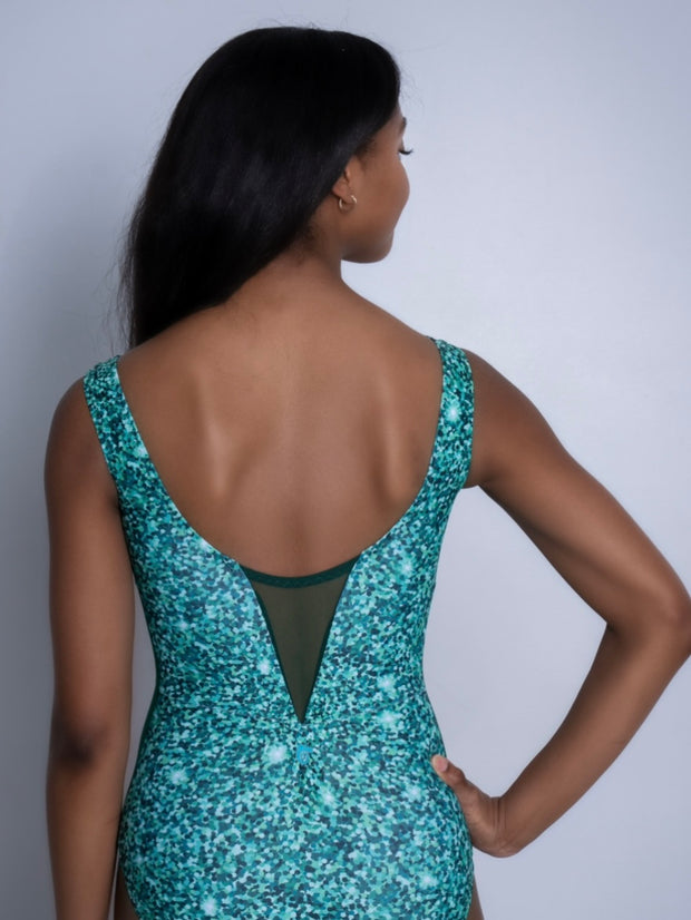 JEWELS COLLECTION Maddie's Emeralds Mesh Tank