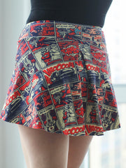 SUPERWOMAN STRENGTH Pleated Skirt