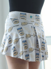 Peanut Butter Pleated Skirt